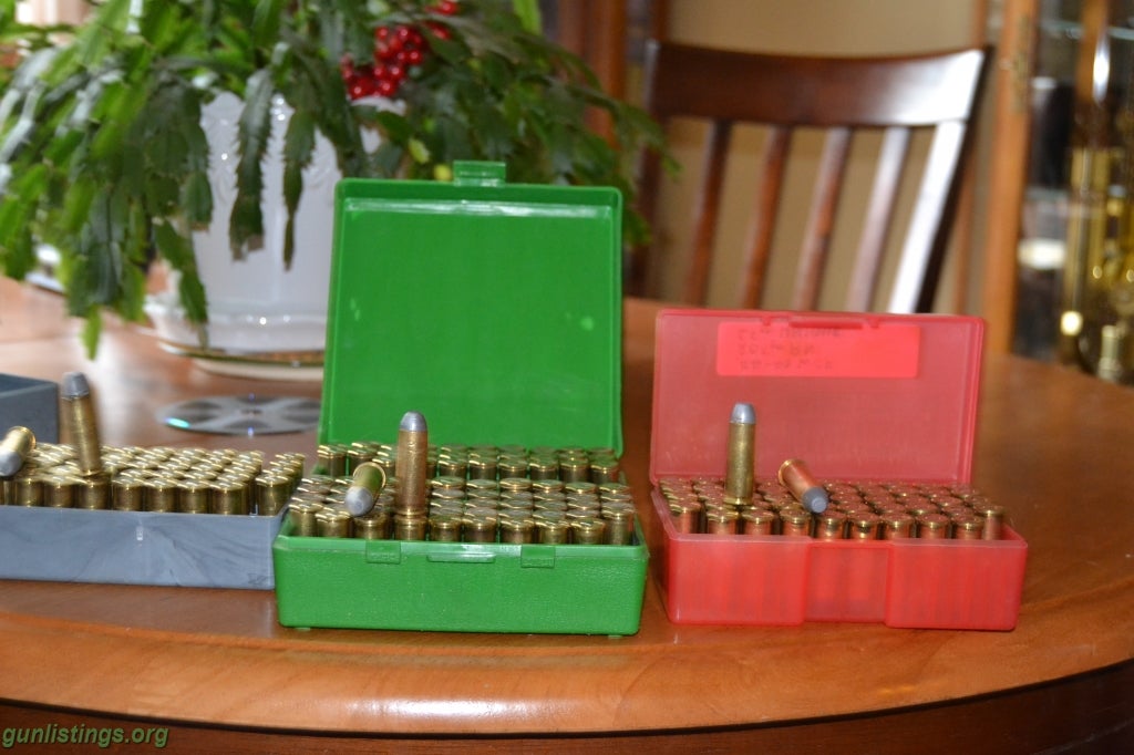 Ammo 44x40 Pistol Ammo (reloads)