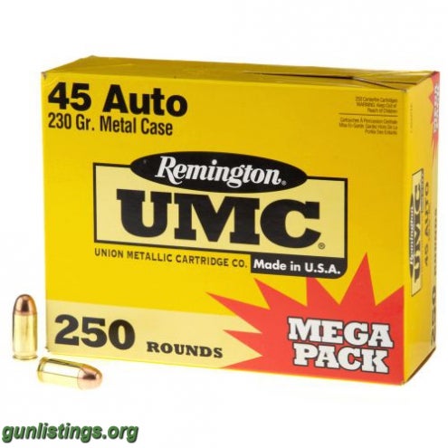 Ammo 45 Auto / 44 Magnum Ammunition