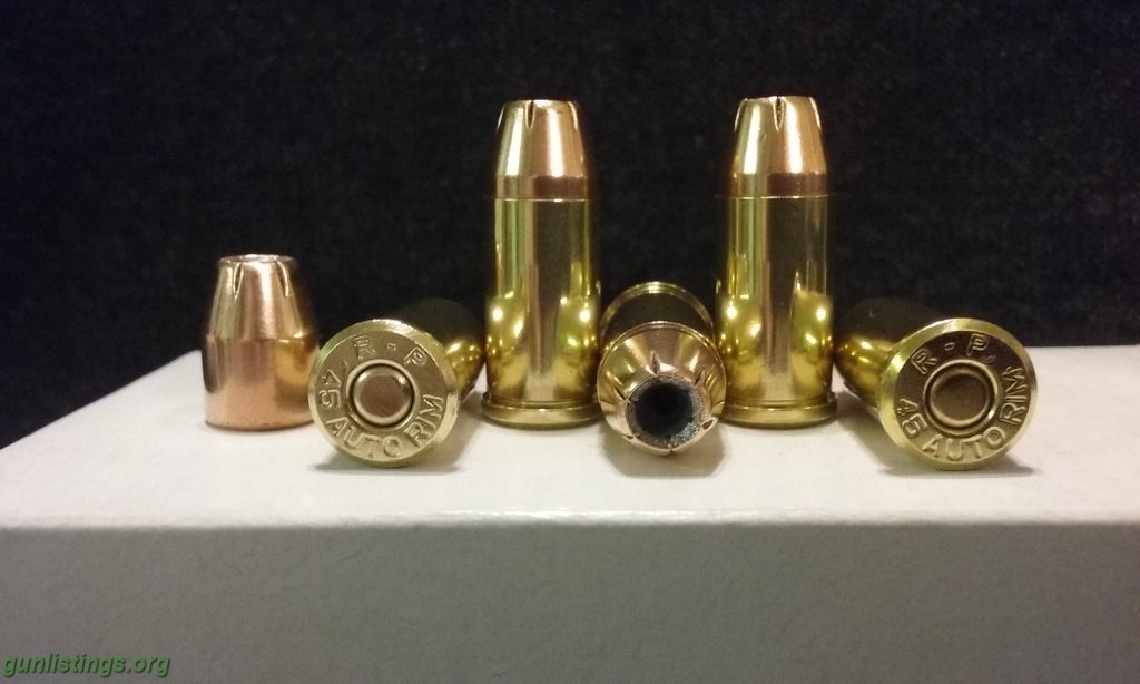 Ammo 45 Auto Rim Ammo.