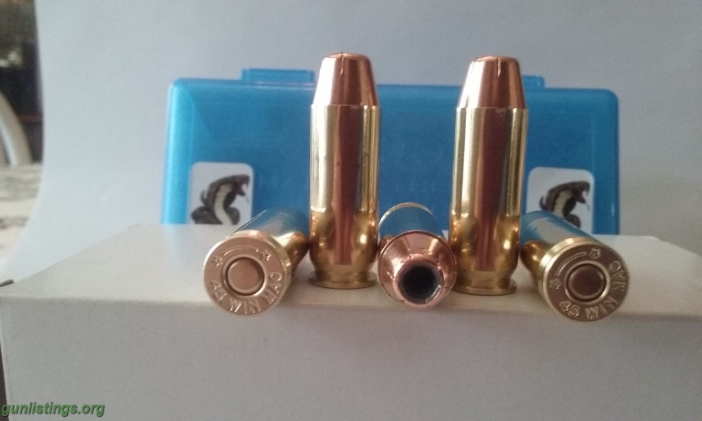 Ammo 45 Winchester Magnum Ammo. (45 Win. Mag.)