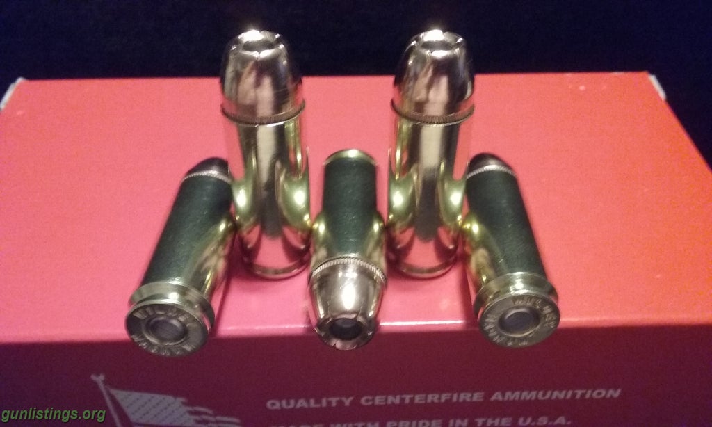 Ammo 475 Wildey Magnum Ammo.