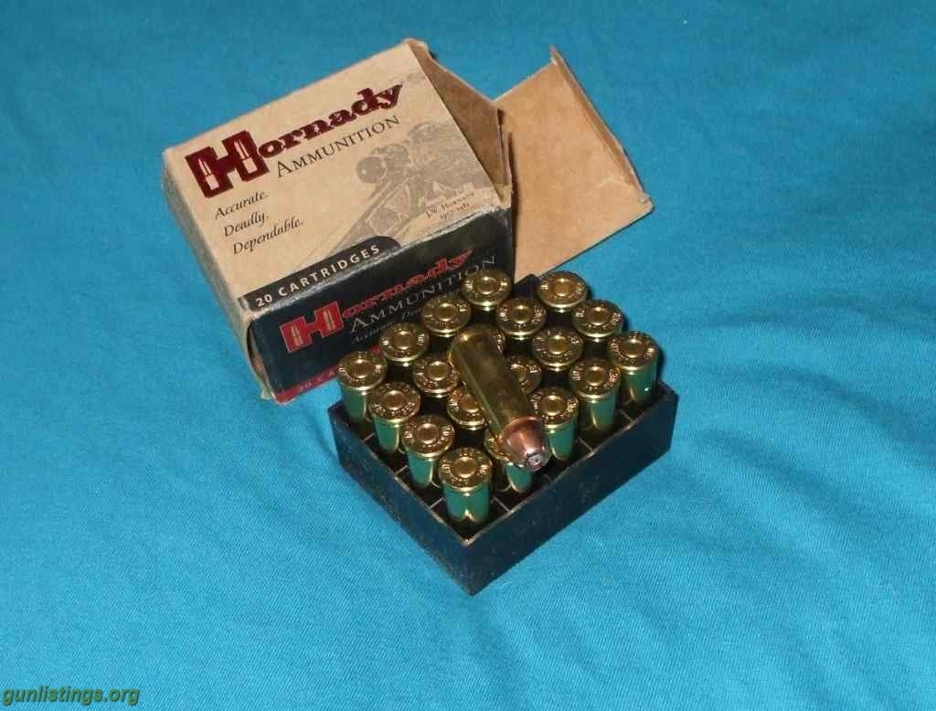 Ammo 480 Ruger XTP 325 GR 1350 Fps Hornady