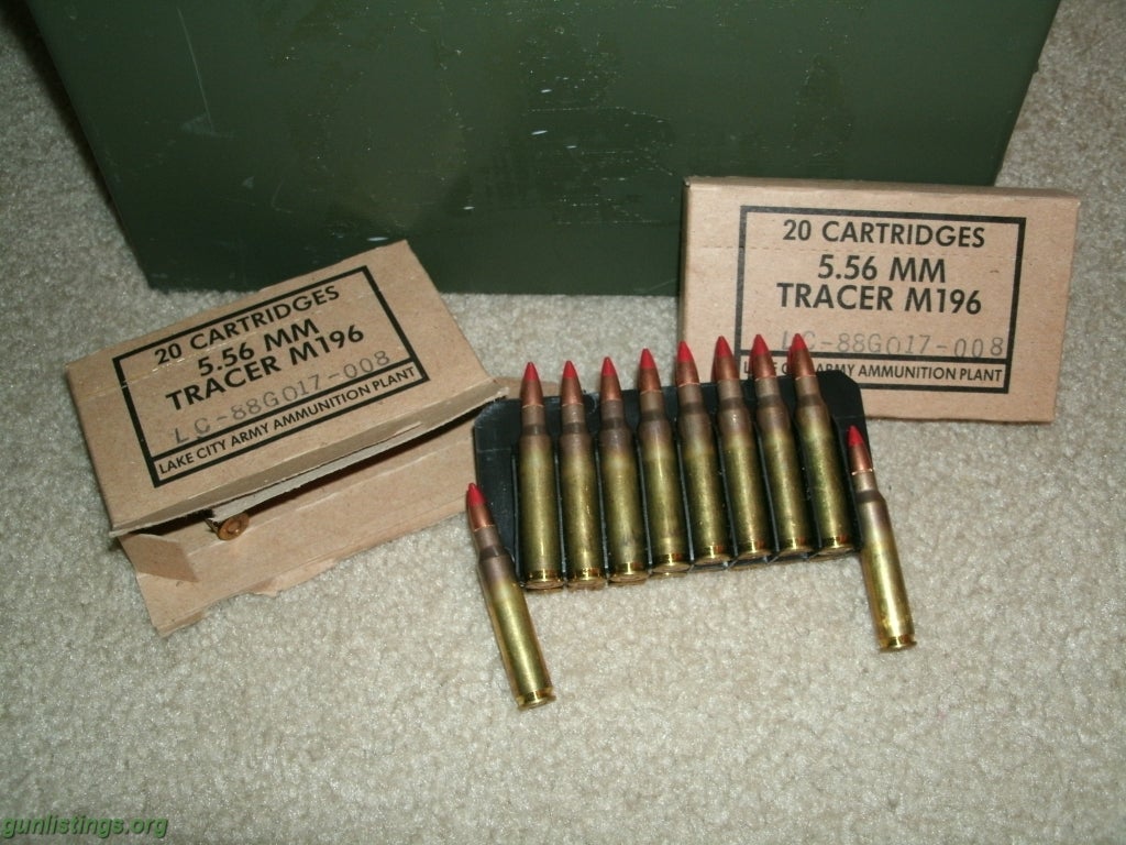 Ammo 5.56 Tracers 420 Rounds