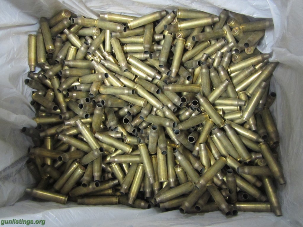 Ammo 5.56mm Brass 1xFired Military