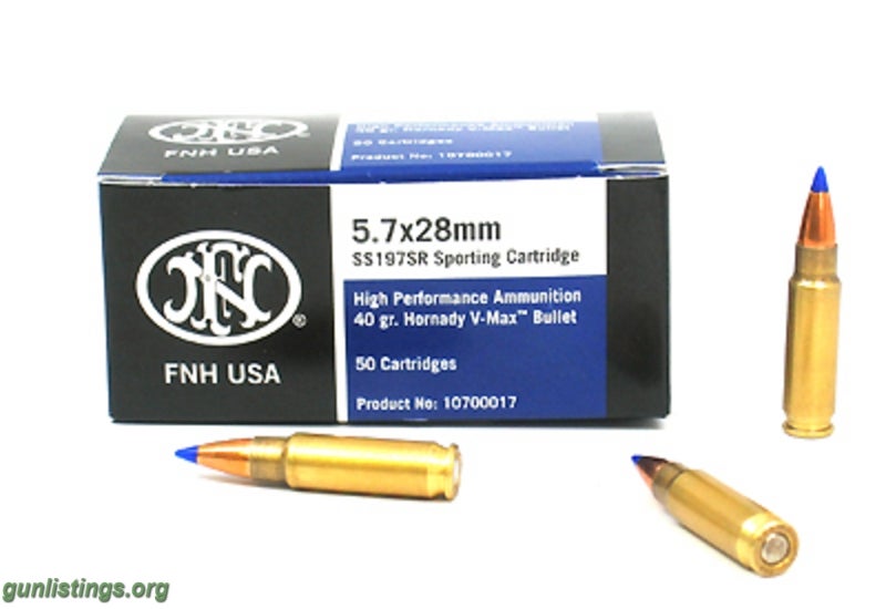 Ammo 5.7x28 Ammo