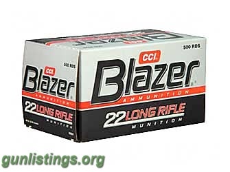 Ammo 5000 Rounds .22lr Blazer/CCI