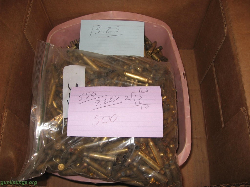 Ammo 556 BRASS