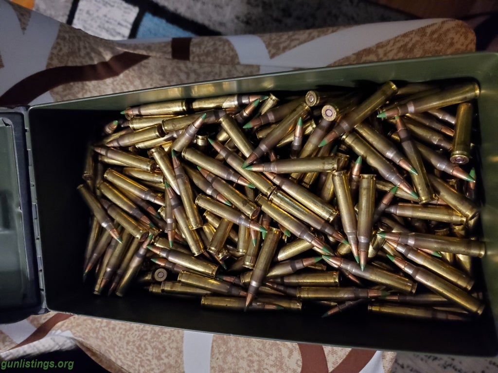 Ammo 556 Green Tip Ammo