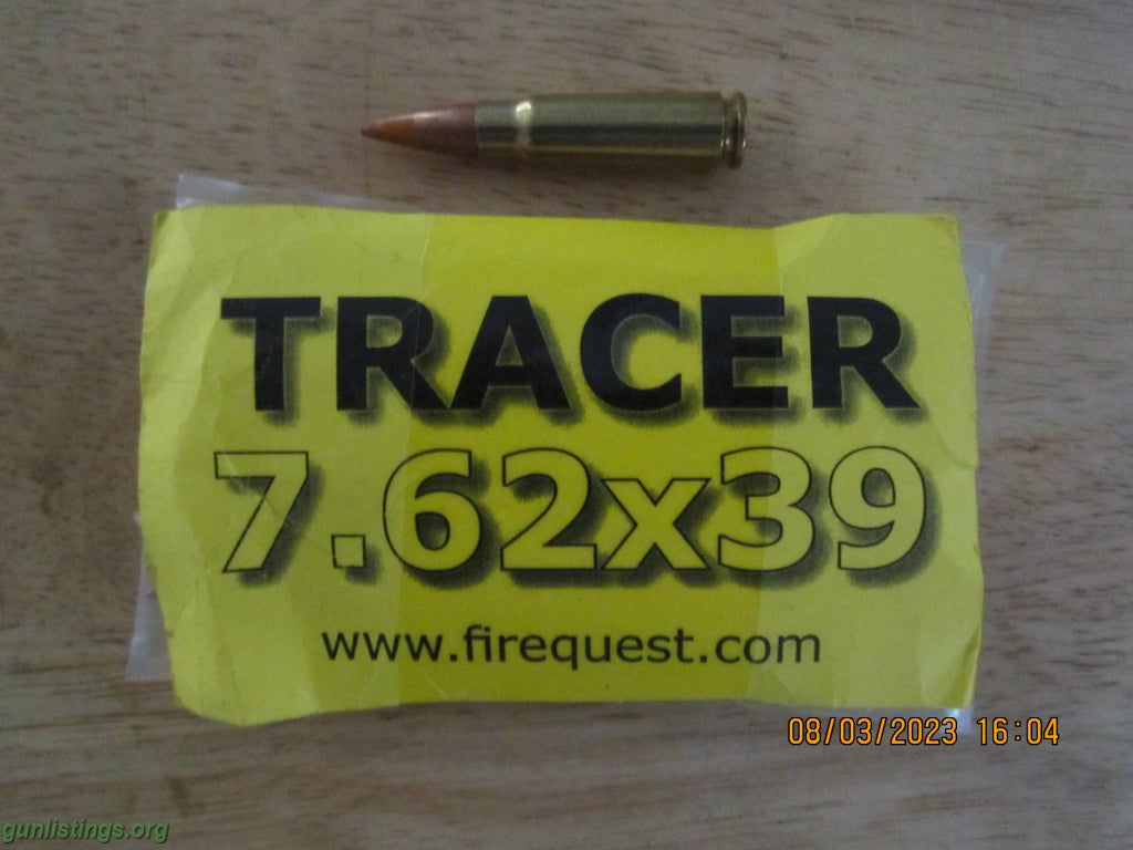 Ammo 7.62 X 39Tracers