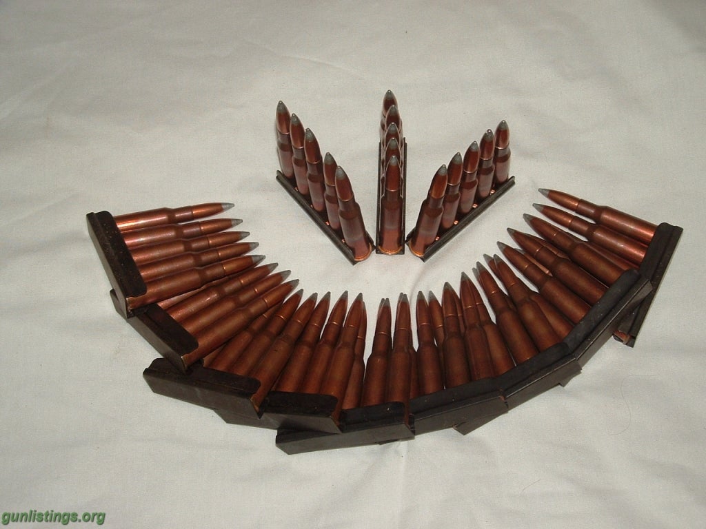 Ammo Ak-47 Ammo, 7.62 X 54R 285  Rounds