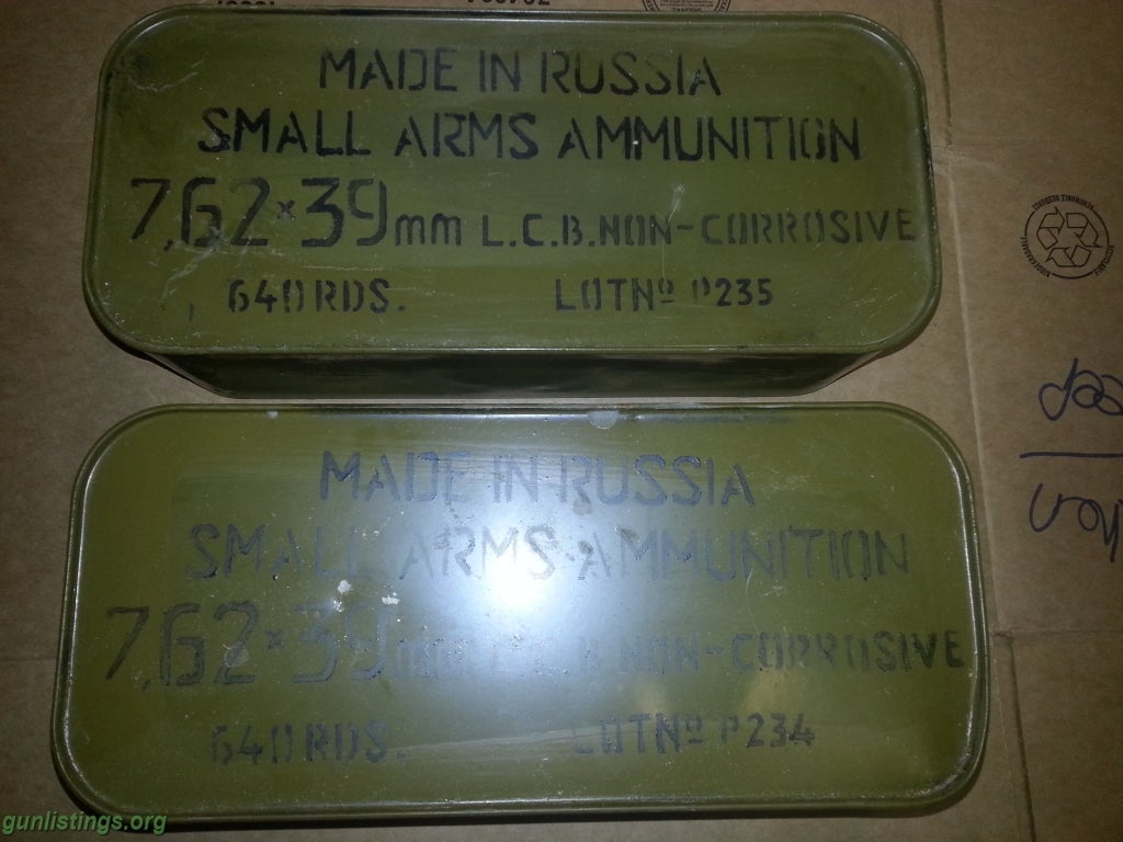 Ammo 7.62x39 Bulk Ammo