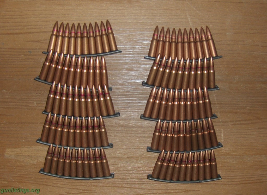 Ammo 7.62x39 Steel Core 100Rnds