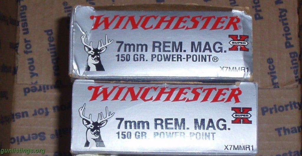 Ammo 7 Mm Rem Magnum Ammo