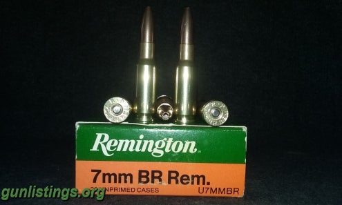 Ammo 7mm Remington Bench Rest Ammo. (7mm Rem. BR)