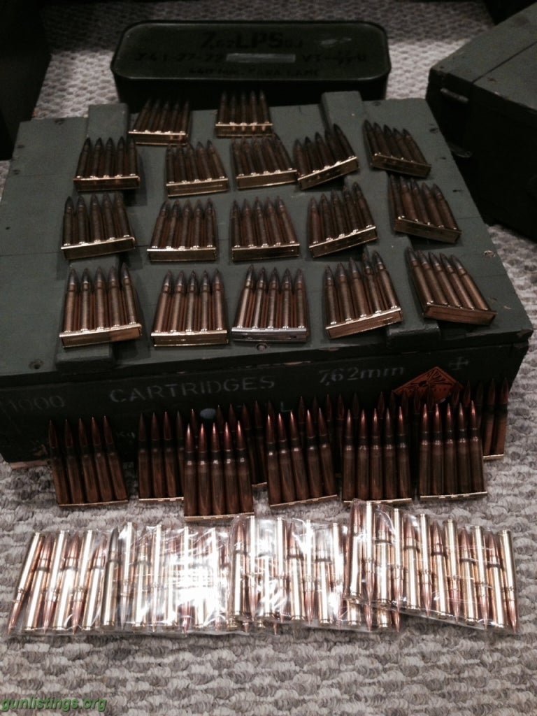 Ammo 8mm Ammo (7.92X57) 175 Rounds Clean