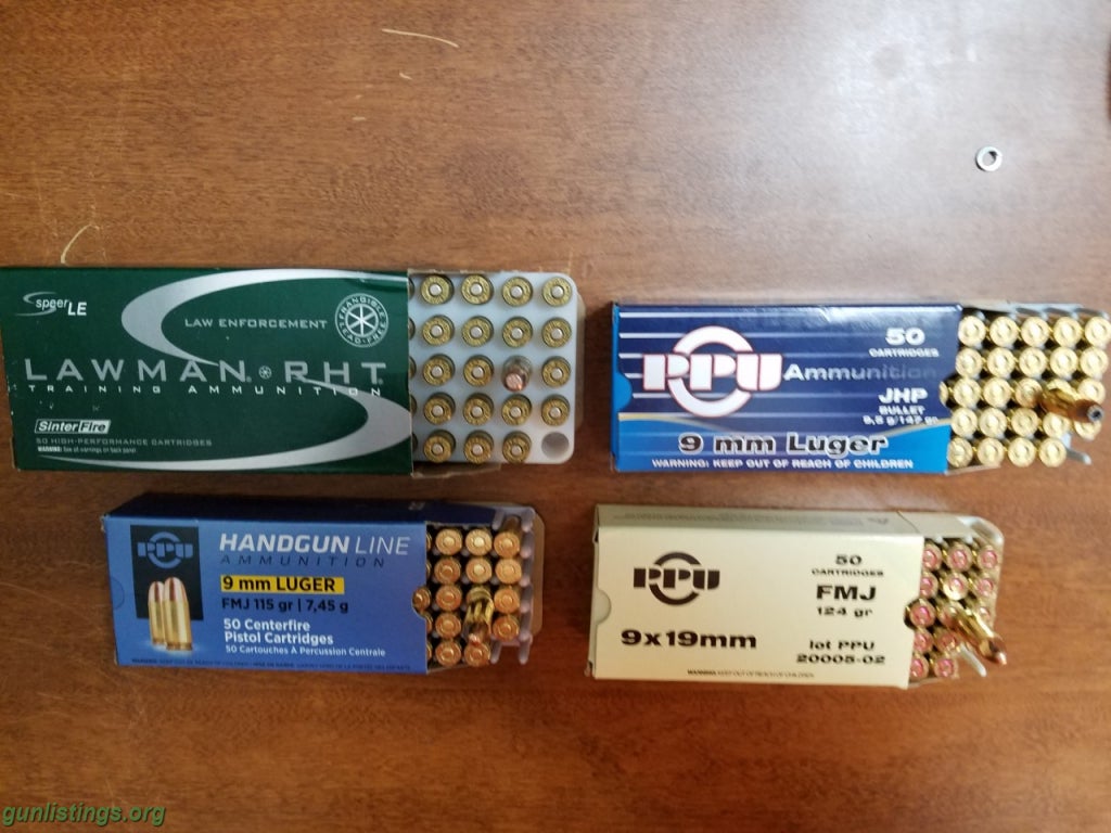 Ammo 9 Mm & 45 Acp Ammo LOWEST  PRICES