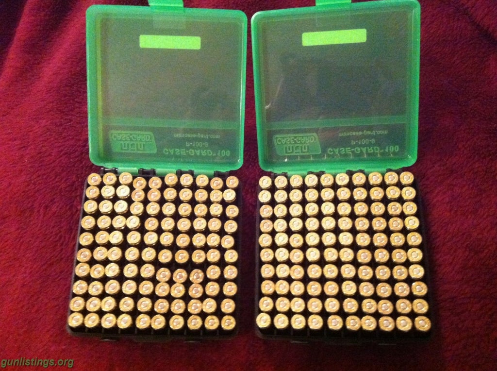 Ammo 9mm (200 Rounds) Federal 115 Gr. FMJ