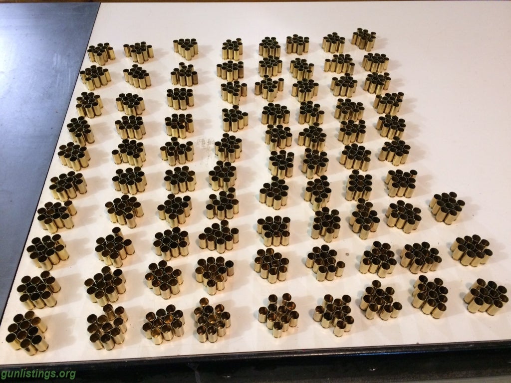 Ammo 9mm CLEAN Once-fired Brass And Bullets