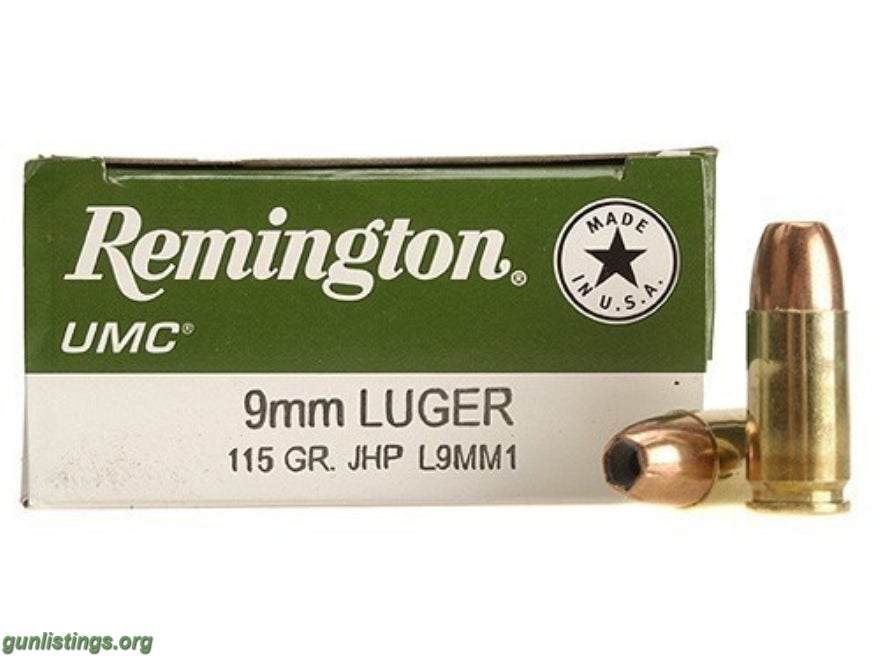 Ammo 9mm Hollow Points