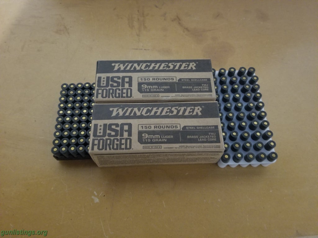 Ammo 9mm Steel Case Ammo