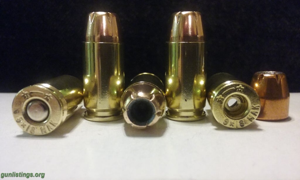 Ammo 9X18 Makarov Ammo.