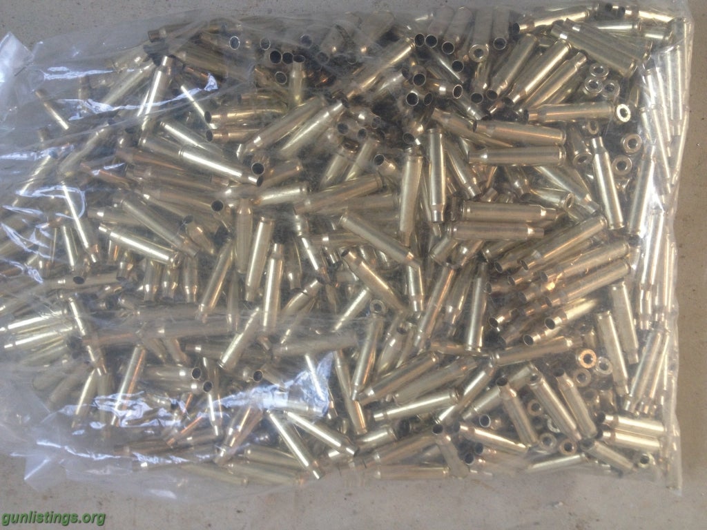 Ammo 1000 Pieces Of 100% Reconditioned .223 Brass 5.56