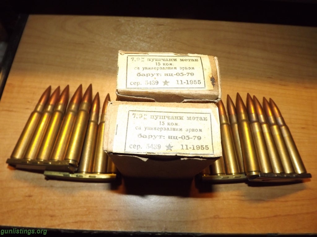 Ammo AMMO. 7.9MM RUSSIAN AMMO