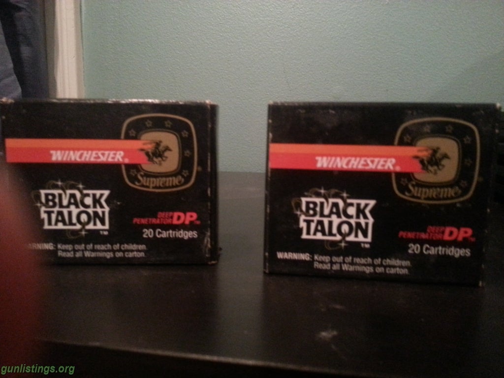 Ammo Black Talon 45