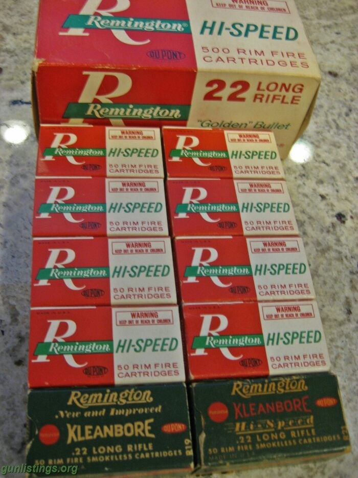 Ammo Brick Of 1950s/60s Remington 22LR/ 22 CB Cap Tin