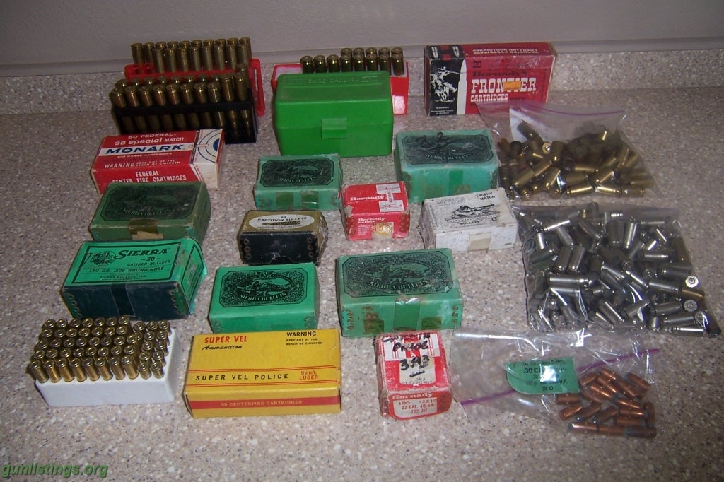 Ammo Bullets And Brass