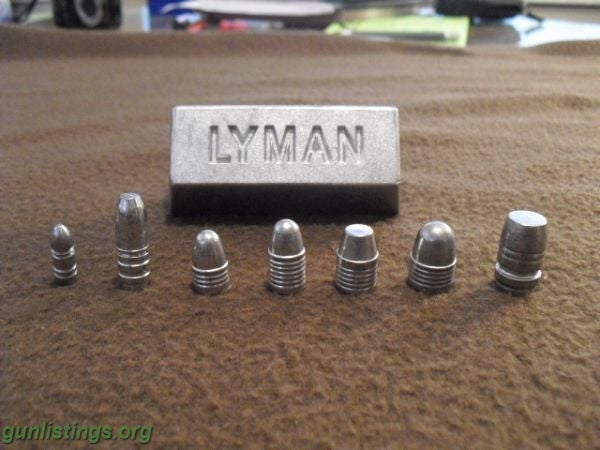 Ammo Cast Lead Bullets For Reloading