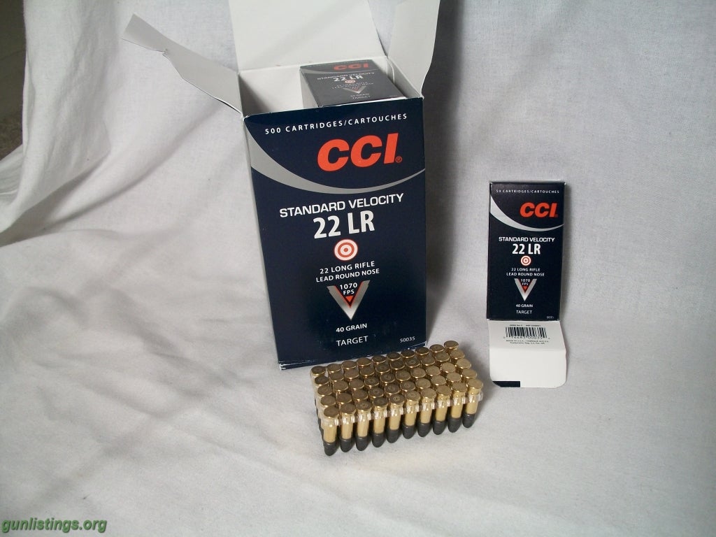 Ammo CCI  22 LR  Standard Velocity