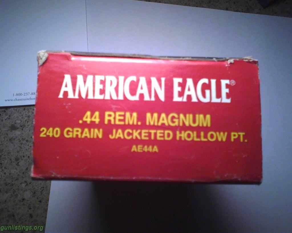 Ammo Federal 44 Magnum