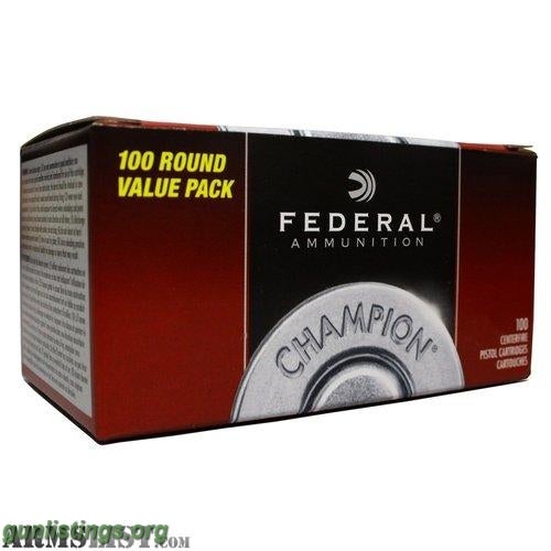 Ammo FEDERAL CHAMPION 45 ACP (100-ROUND AMMUNITION PACKS) FM