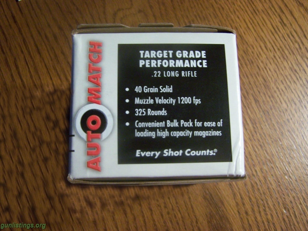 Ammo Federal Target Grade 22lr Ammo