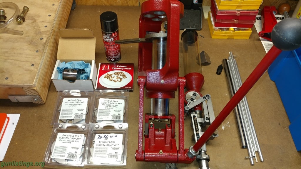 Ammo Hornady Lock & Load AP Press With Extras