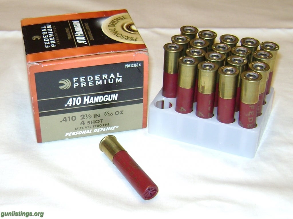 Ammo Judge 410 Handgun 2-1/2