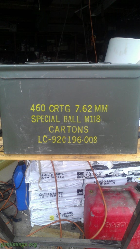 Ammo Lake City M118 Special Ball