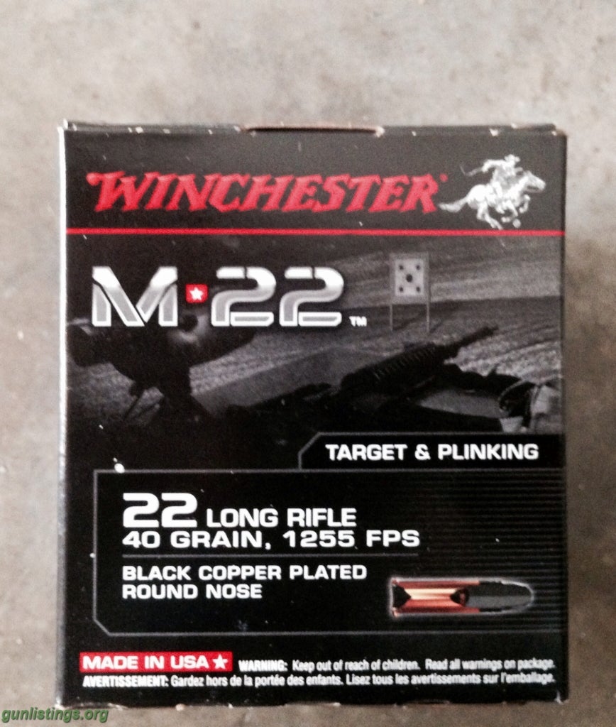 Ammo M22 Winchester