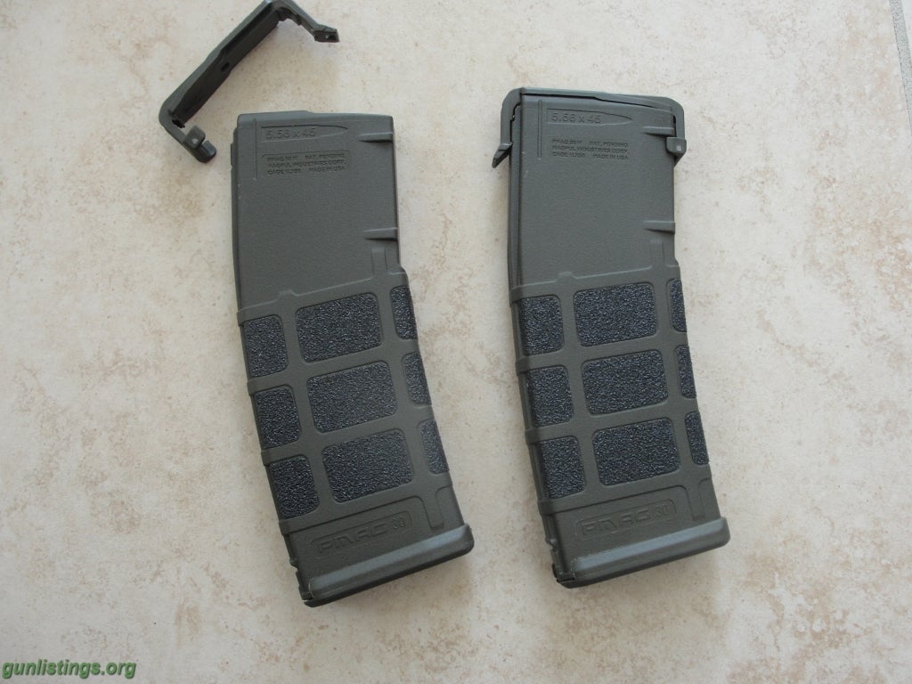 Accessories Magpul PMAG 30 , 5.56x45 Magazines OD Green