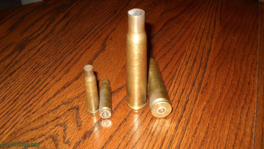 Ammo Once Fired Brass 50 CAl. 308 CAL