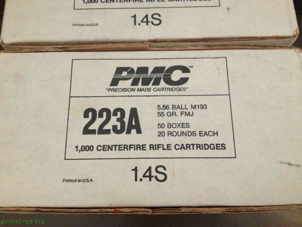 Ammo PMC 5.56 AMMO / CASE LOTS