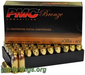 Gunlistings.org - Ammo PMC Bronze 9mm 1000 Rounds Ammo