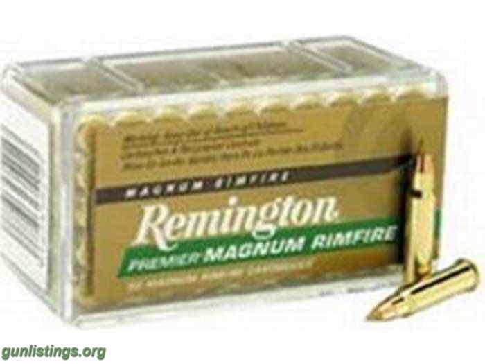 Ammo Remington .17 HMR Ammunition