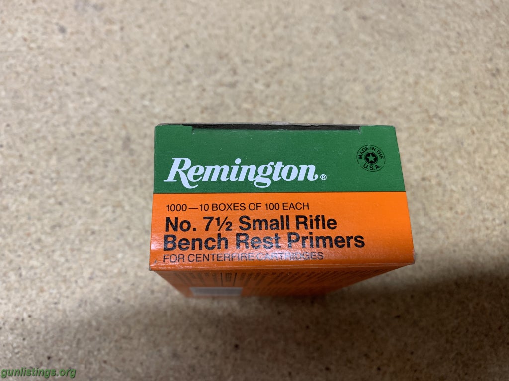 Ammo Remington 7 1/2 BR Primers