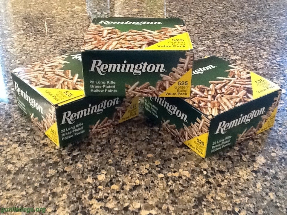 Ammo Remington Golden Bullet (1575 Ct)