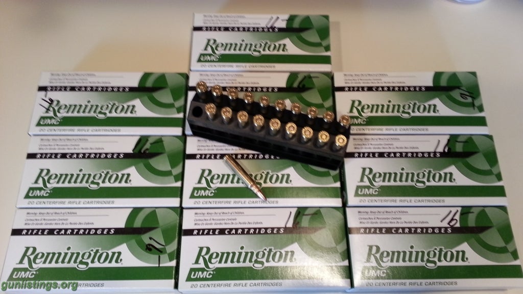 Ammo Remington UMC .223 AMMO 200 Rounds