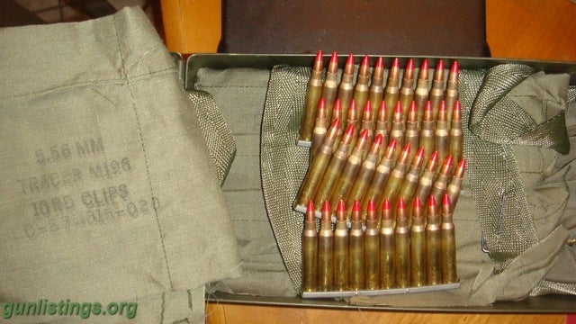 Ammo Tracer Rounds 5.56MM