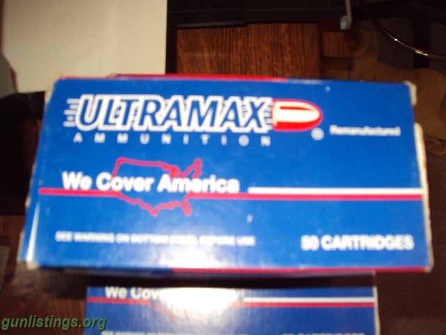 Ammo ULTRAMAX 357 SIG AMMO 8 BOXS 125 GRN FMJ