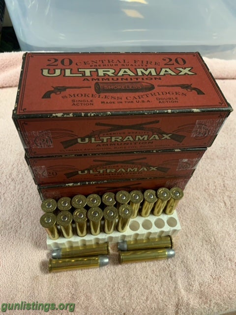 Ammo Ultramax 45-70 Ammo